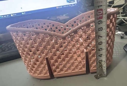 Heart Shaped Plastic Storage Basket