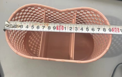 Heart Shaped Plastic Storage Basket